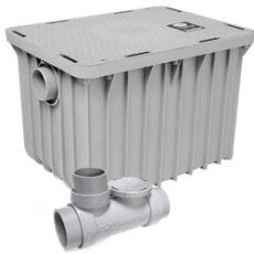 Endura Grease Trap Interceptor 15 to 20lbs 15 GPM with 2" Connector 3915A02-V
