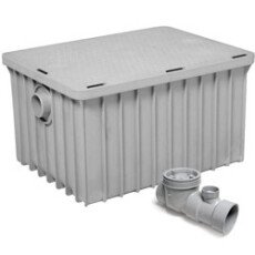 Endura Grease Trap Interceptor 70lbs 35GPM with 3" Connector 3935A03-V