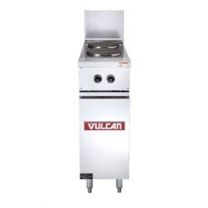 ELECTRIC 12" STANDING HOT PLATE RESTAURANT RANGE WITH 2 FRENCH PLATES EV12-2FP-iF