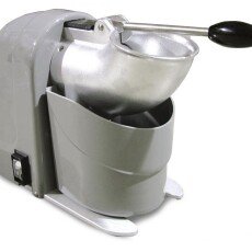 Omcan Ice Shaver with Plastic Ice Tray Container and 0.30 HP Motor - 17137
