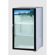 7 CuFt 1 Glass Door Counter Top 21" Refrigerator Blue Air BAGR7W-HC