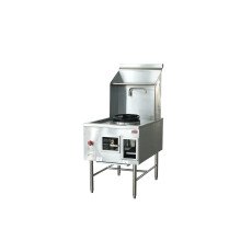Single Chamber Wok Range with a 13″ Ring, Backsplash, Faucet, 95,000 BTU Natural Gas 48411