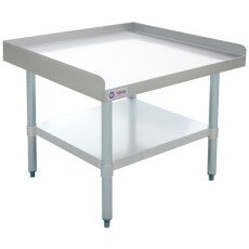30″ x 30″ Stainless Steel Equipment Stand with Stainless Steel Undershelf and Legs 47695