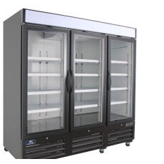 New Upright Glass 3 Door Freezer Merchandiser Arctic Air AFGDM72