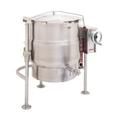 30 Gallon Electric Steam Kettle Tilt Tri-Leg 2/3 Jacket 240V 1 Phase Power ELT-30