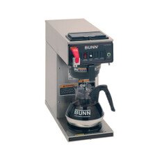 BUNN 12 Cup Automatic Coffee Brewer with 1 Warmer and Hot Water Faucet CWTF15-1