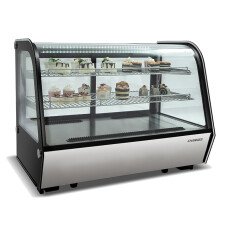 35" Curved Glass Countertop Display Case CGCM-CT-3427