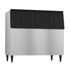 Hoshizaki 800 lbs Capacity Ice Storage Bin 48″ W – Stainless Steel Exterior B-800SF