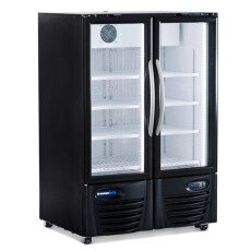 14.28 CuFt Mid Size Glass Door Refrigerator15-UDGR