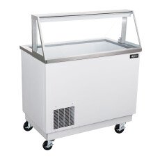 47” Ice Cream Dipping Display with Sneeze Guard 50120