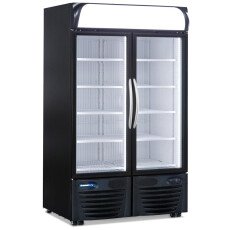 Double Door Display Freezer Merchandiser 43-UDGF