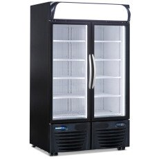37.93 CuFt Double Door Display Refrigerator Merchandiser 43-UDGR