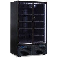 39.2 CuFt High Visibility Glass Door Refrigerator Merchandiser 43-UDGR-VF