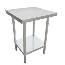 24"X 30" 18 Gauge Stainless Steel Work Table WTS-2430