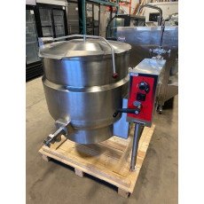 Used Restaurant 60 Gallon Electric Tilting Steam Kettle K60ELT 3 Phase