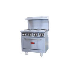 36” Commercial Electric Range with 6 Burners and Standard Oven – 208V, 17kW, 3Ph 49171