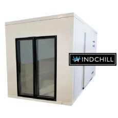 2 Doors with Frame 30"x79" Glass Door Sets for Walk-In Cooler & Freezer WC2-30x79