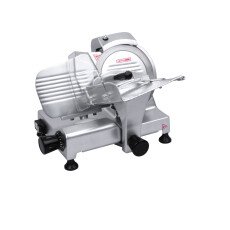 8" Electric Meat Slicer Compact Belt-Driven Deli Slicer for Precision Cutting HBS-195JS