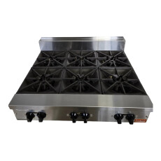Restored Like New Julien L-12M-6 Countertop 6 Burner Stove- Propane