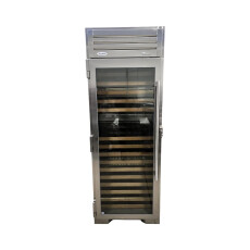 Restored Like New True TC-30DZW-L-SG-C 150-Bottle Dual Zone Refrigerated Wine Merchandiser