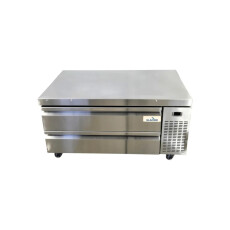Restored Like New Glacier GCB-48 Refrigerated Chef Base - 2 Drawer - 48 Inch