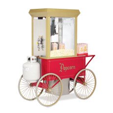 G-Whiz Gay 90s 12-oz. Gas Popcorn Machine Gold Medal 5908GGT