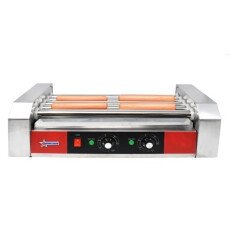 Countertop Hot Dog Roller Grill with 5 Roller 120V Omcan 44690
