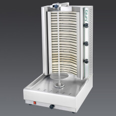 140 lb Electric Vertical Broiler Gyro & Shawarma Machine Visvardis DE3A