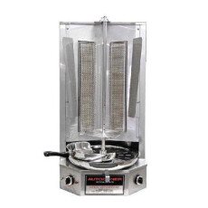 85 lb Vertical Broiler Gyro & Shawarma Machine 45,000 BTU NG/LP Autodoner Optimal Automatics G500-V