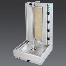 140 lb Vertical Broiler Gyro & Shawarma Machine 48,000 BTU NG/LP Visvardis DG8A-N