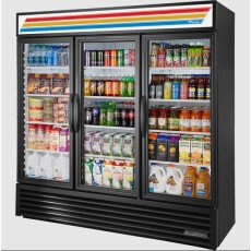 78" Glass Door Commercial Refrigerator TRUE GDM-72-HC-TSL01-V