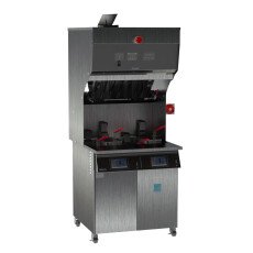 Electric Floor Deep Fryer Ventless with Auto Lift Resfab MB-502ATVN
