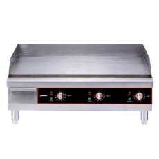 36" Countertop Commercial Stainless Steel Electric Griddle Omcan 48601