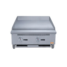24" Gas Griddle Flat Top 60,000 BTU NG or LP Brika BMG-24
