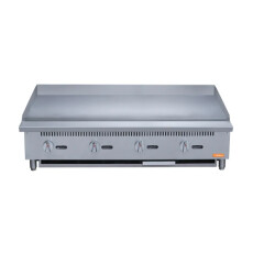 48" Gas Griddle Flat Top, 120,000 BTU NG or LP Brika BMG-48