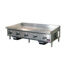 60" Natural Gas Griddle With Thermostatic Control - 150,000 BTU Ikon ITG-60