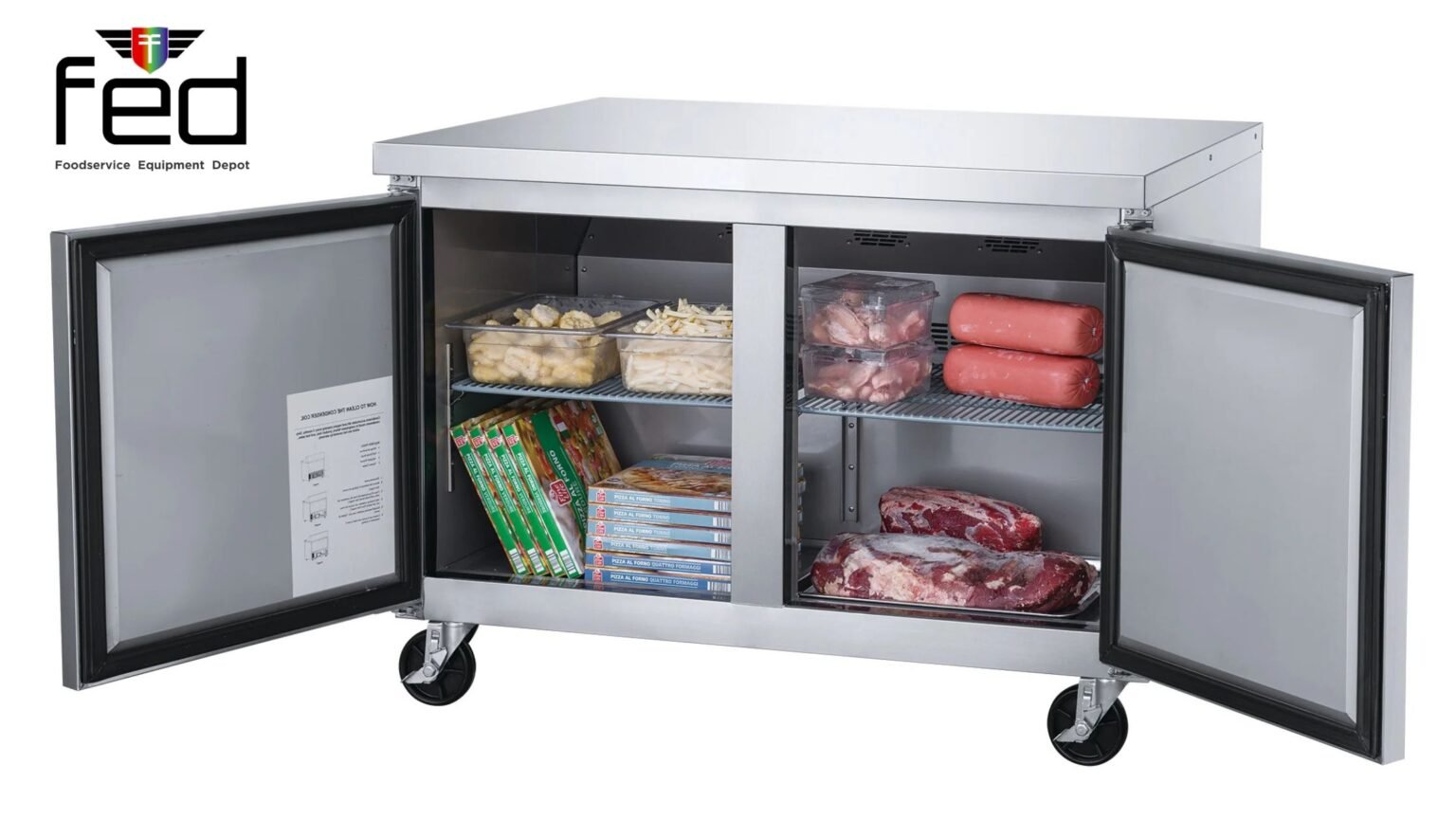 7 Space-Saving Options Offered By Commercial Undercounter Freezers For Small Kitchens